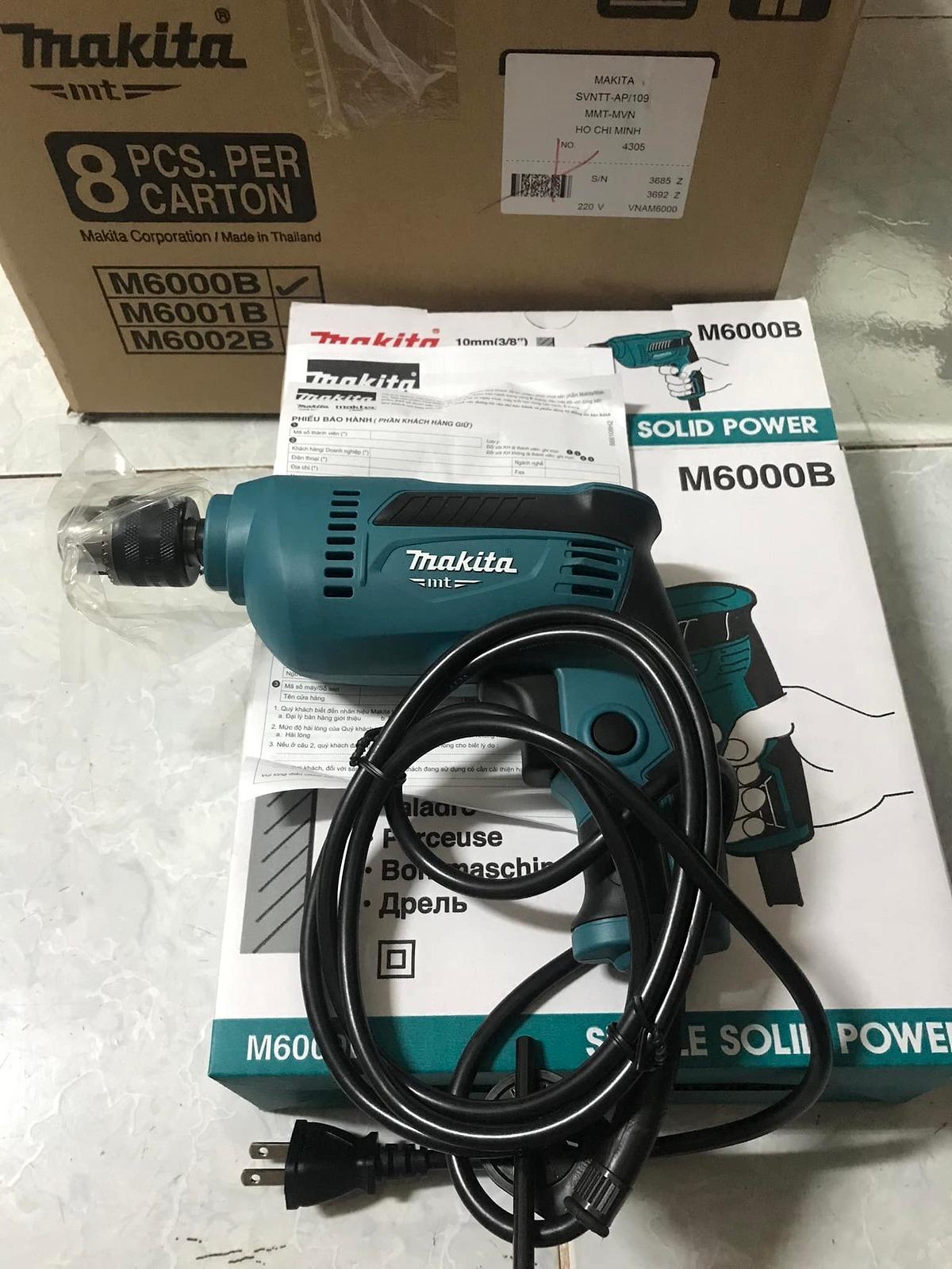 MÁY KHOAN 450W MAKITA M6000B - HÀNG CHÍNH HÃNG