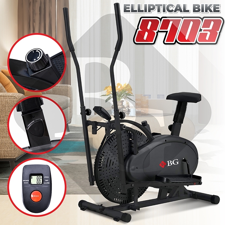 BG Xe đạp tập thể dục tại nhà toàn thân ELLITIPCAL BIKE 8703 (hàng nhập khẩu)