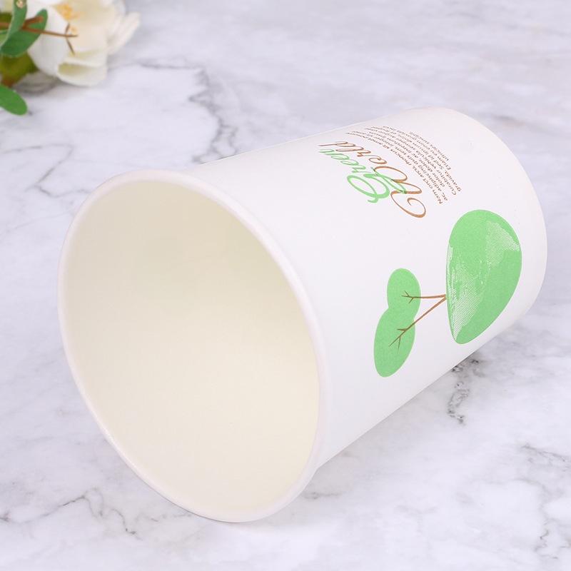 Cốc giấy nhỏ trắng uống nước dùng 1 lần 100ml 120ml có túi ZIP Cao Cấp