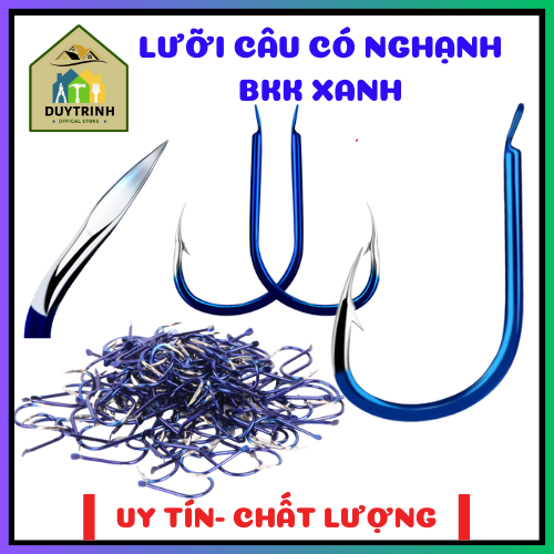 [50 cái ] Lưỡi câu cá bkk siêu rẻ , lưỡi bkk xanh câu cá, lưỡi có nghạnh giá bán /50 cái