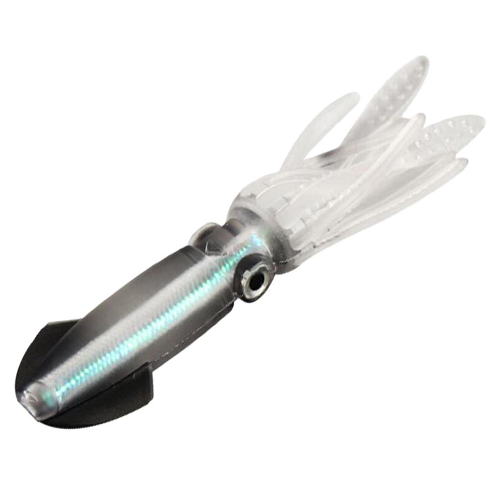 2Pcs Fishing Soft Artificial Bionic Squid Skirts Lures Baits Tackles - 8.5g