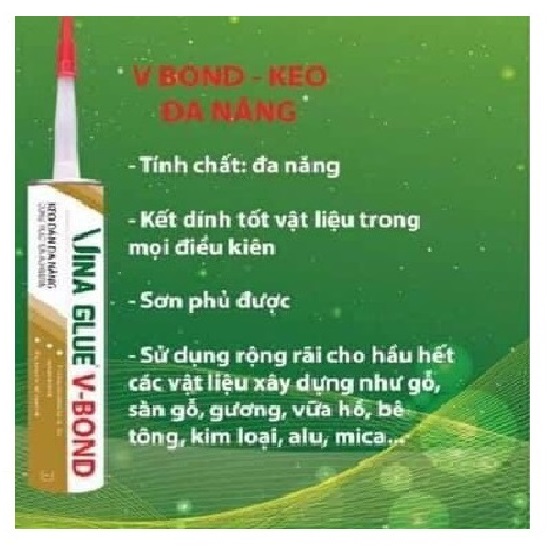 Keo dán Silicol , V-BOND, Chuyên dụng trong xây dựng,