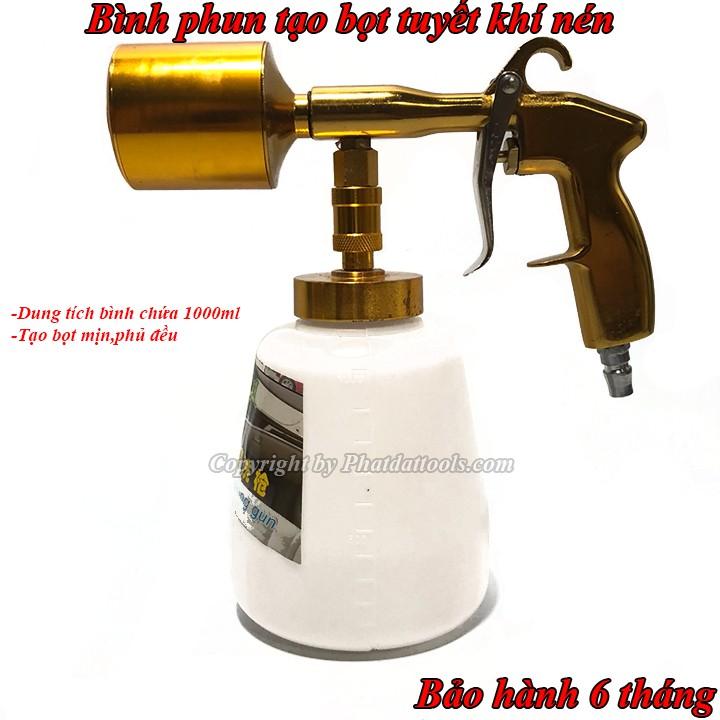 Bình xịt bọt tuyết rửa xe dùng khí nén-Hàng cao cấp bền đẹp