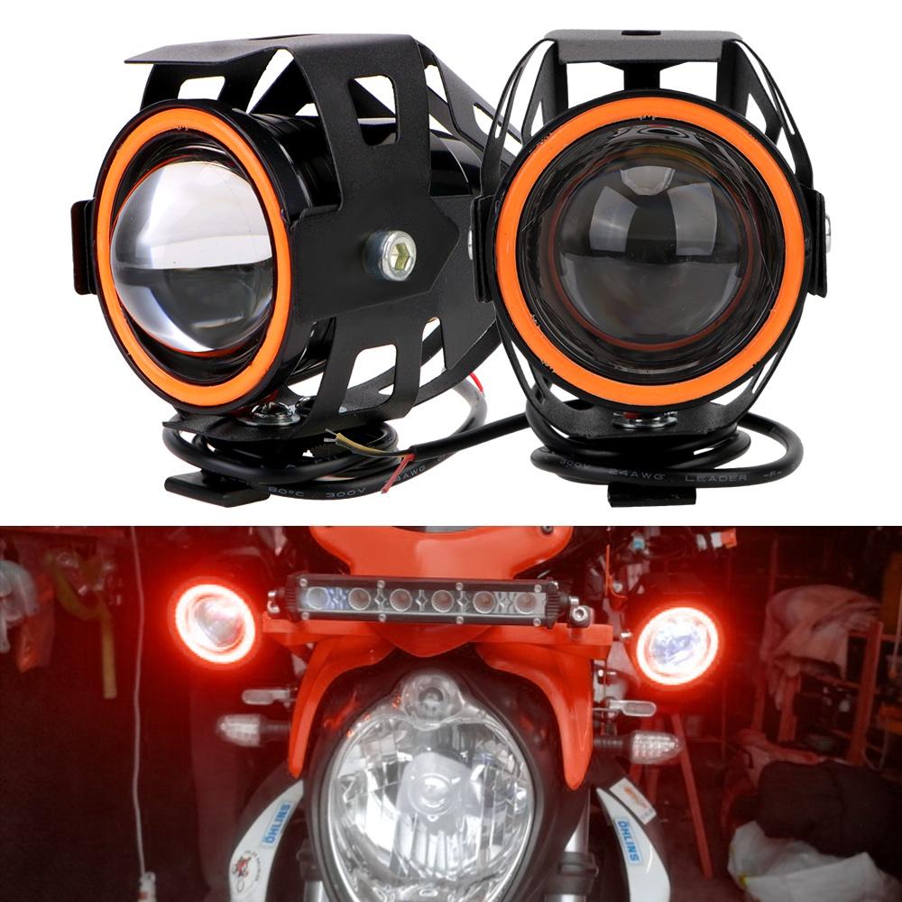 Set 2 Đèn Pha Led U7 125w Cho Xe Mô Tô
