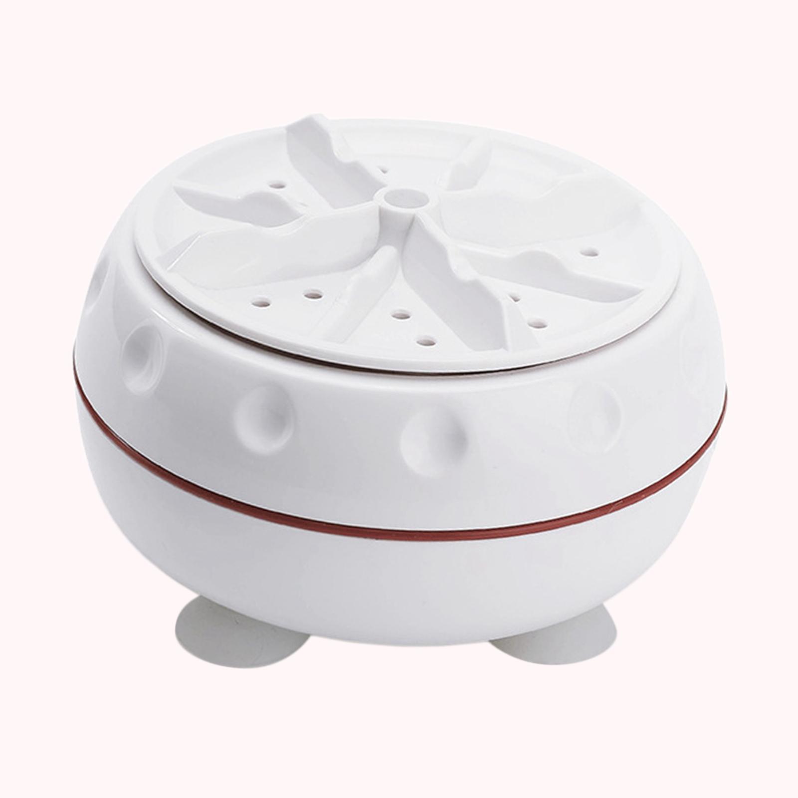 Portable Mini Washing Machine USB Rechargable Travel Washer for Laundry Home Bathroom