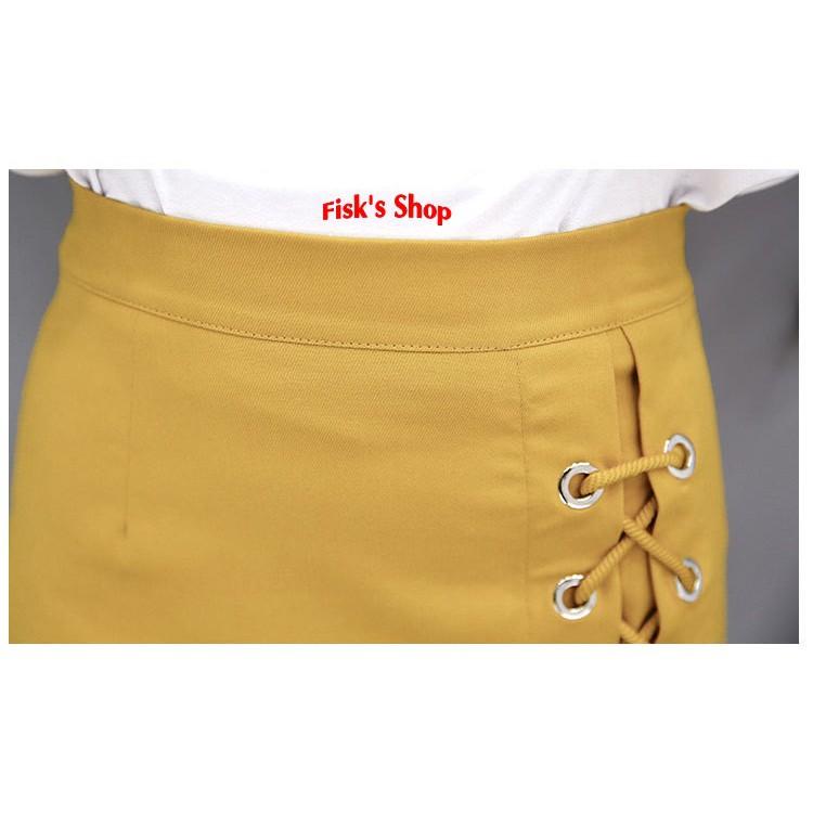 Set áo phông zíp buộc dây nơ