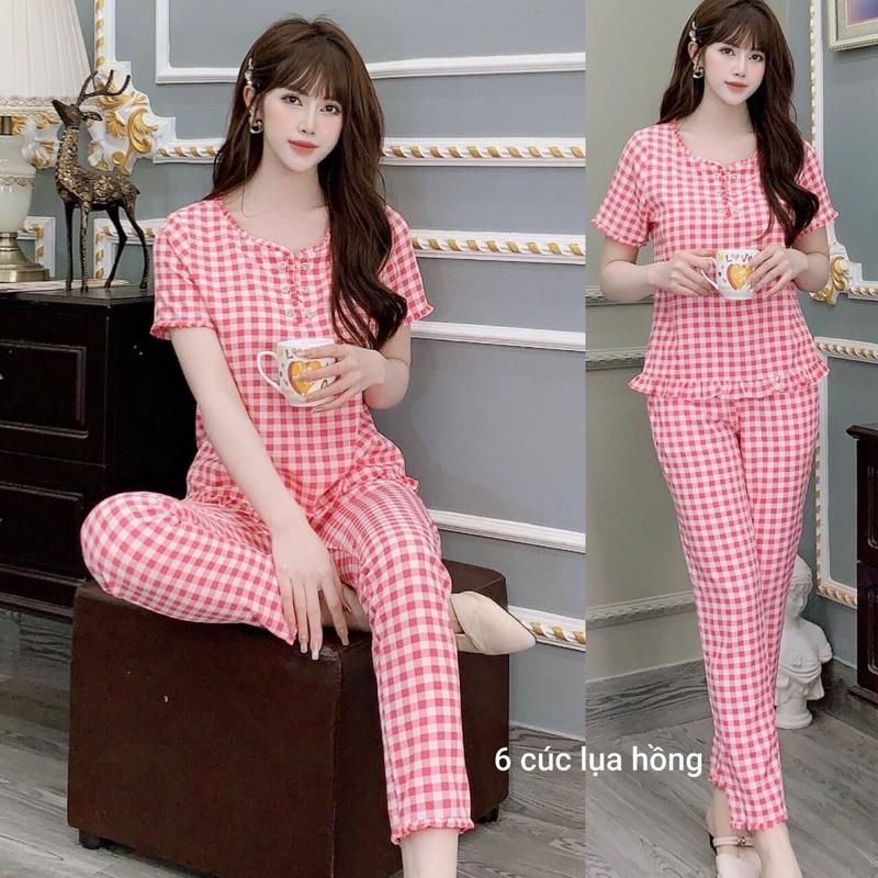 Đồ bộ mặc nhà lụa hàn cực đẹp