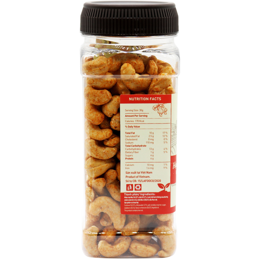Hạt Điều Vị Ớt Lafooco 270g
