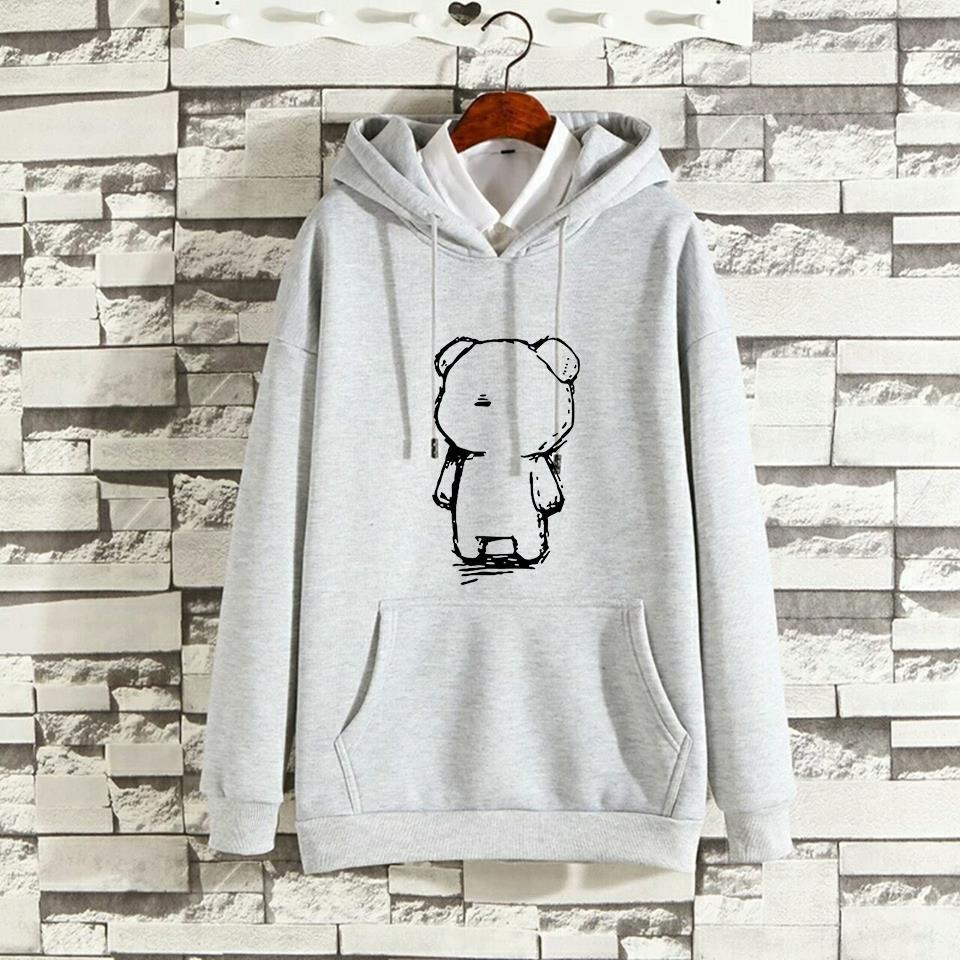 Áo nỉ MonsterX Hoodie gấu rỗng đủ màu form rộng unisex (unisex nam nữ đều mặc được