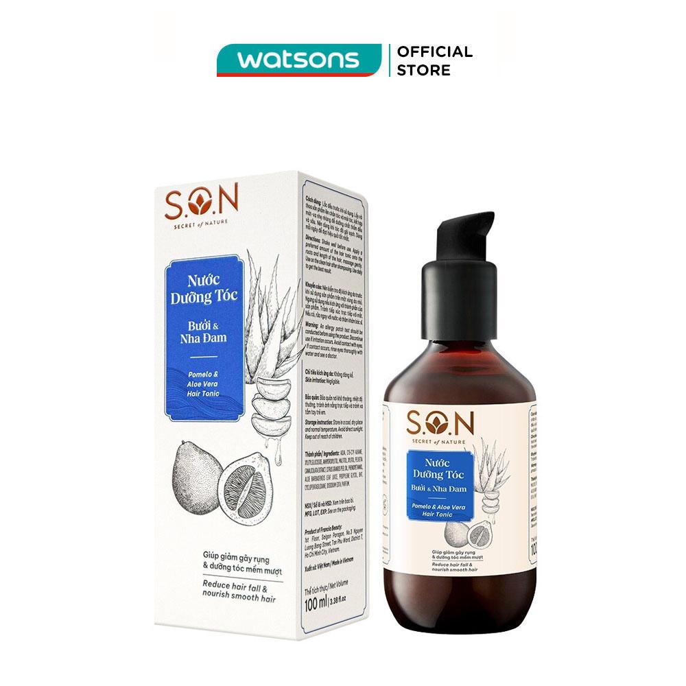 Nước Dưỡng Tóc S.O.N Bưởi &amp; Nha Đam 100ml