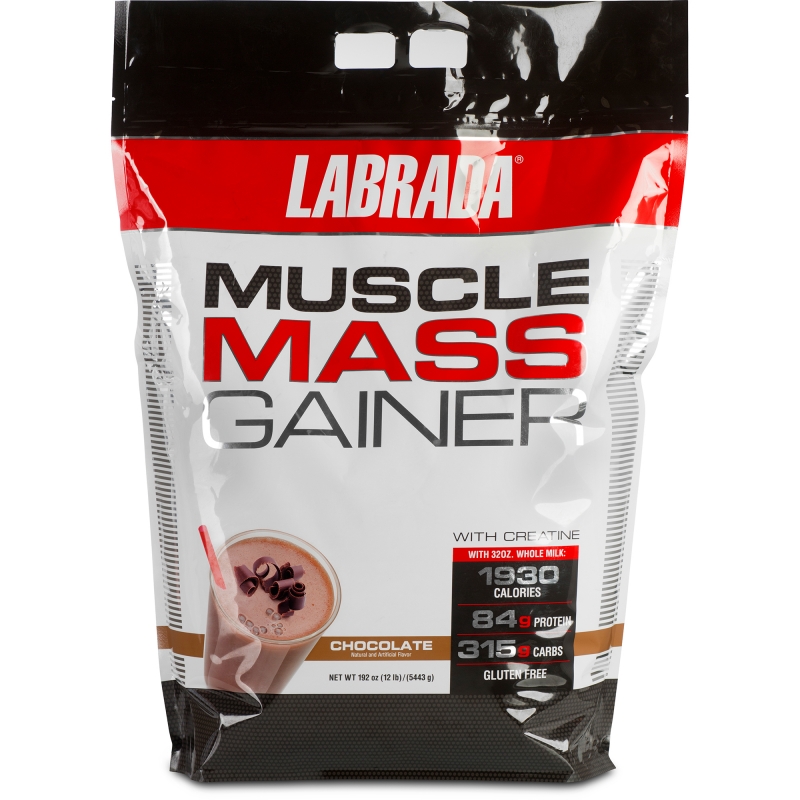 [Chính hãng] Labrada | Muscle Mass Gainer (5.4kg) Sữa Tăng Cân Tăng Cơ Bổ Sung 1265 Calo, 52g Protein &amp; Vitamin