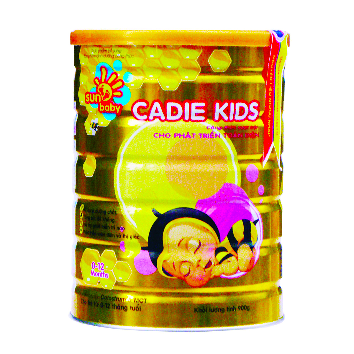 Sữa bột Cadie Kids cho bé từ 0-12 tháng 900g- Sunbaby SBTC14