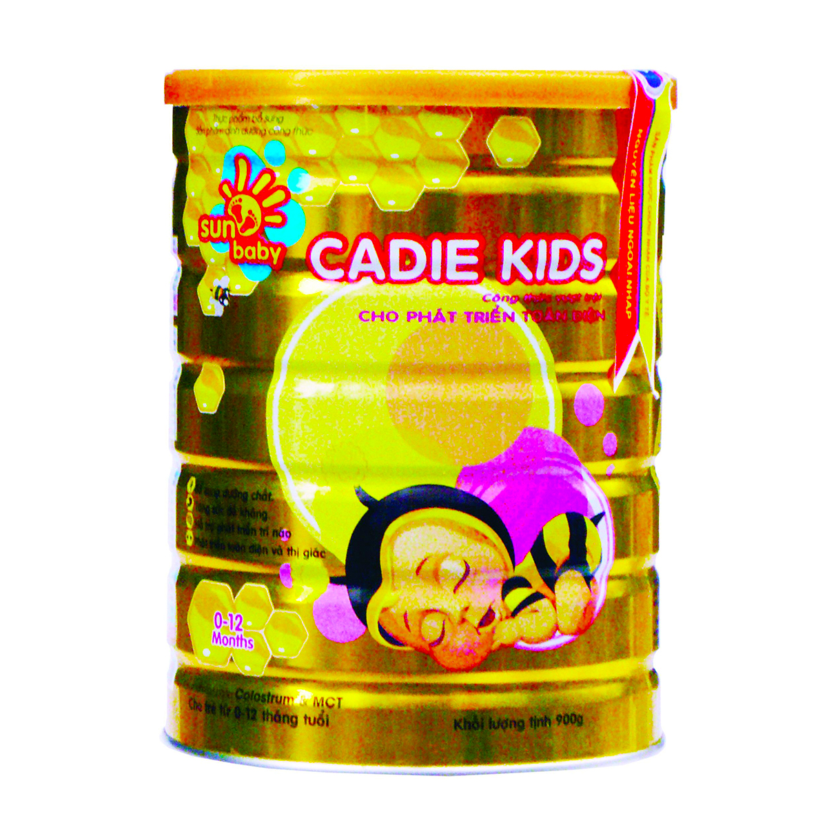 Sữa bột công thức dinh dưỡng Candie Kids từ 0-12 tháng- Tặng 1 gối ôm cá ngựa 75cm Sunbaby