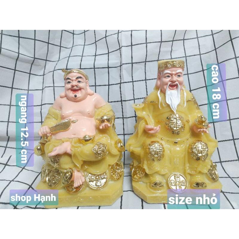 Ông Địa Thần Tài bột đá vàng_hàng Việt Nam