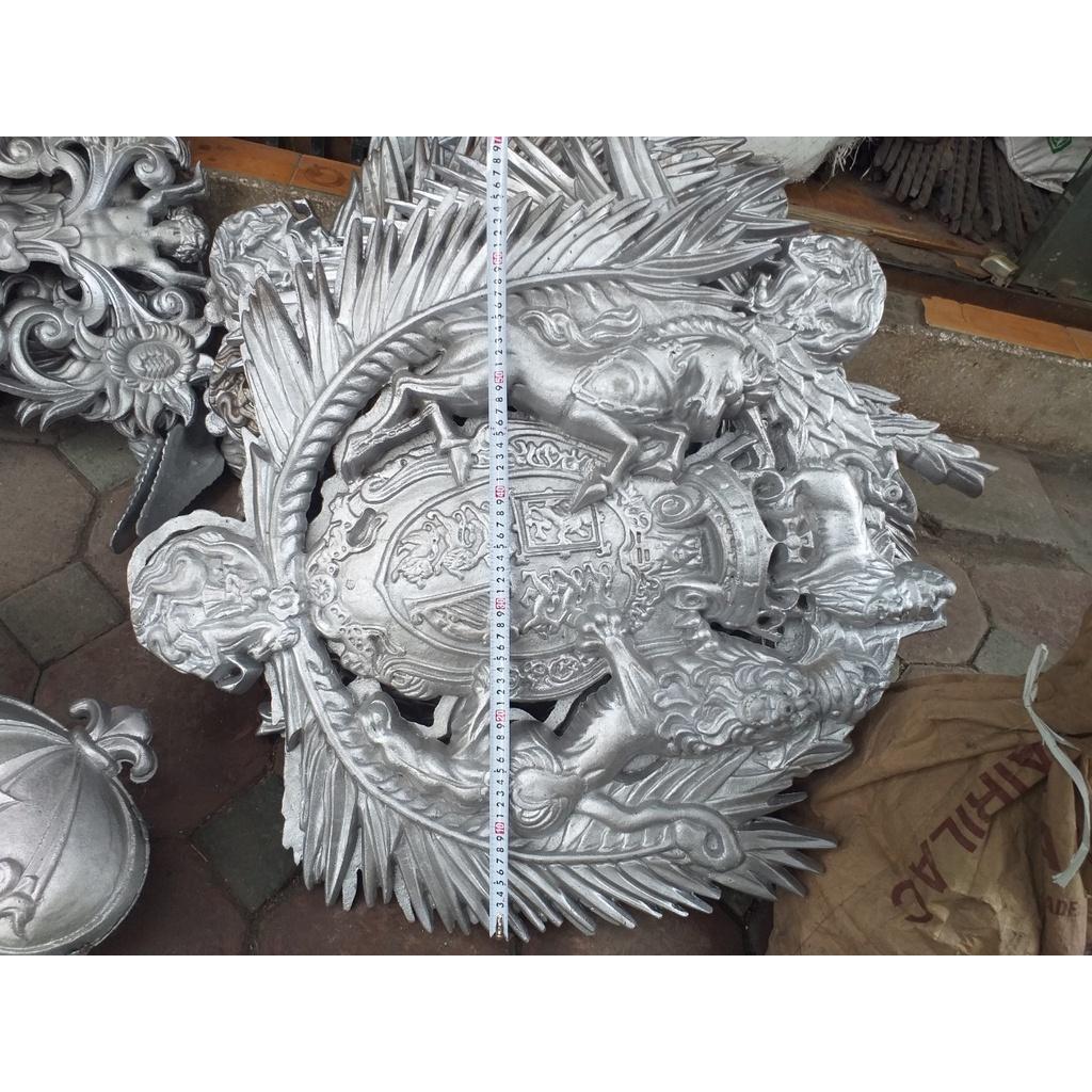 Nhôm phù điêu lá trang trí cửa cổng, hàng rào