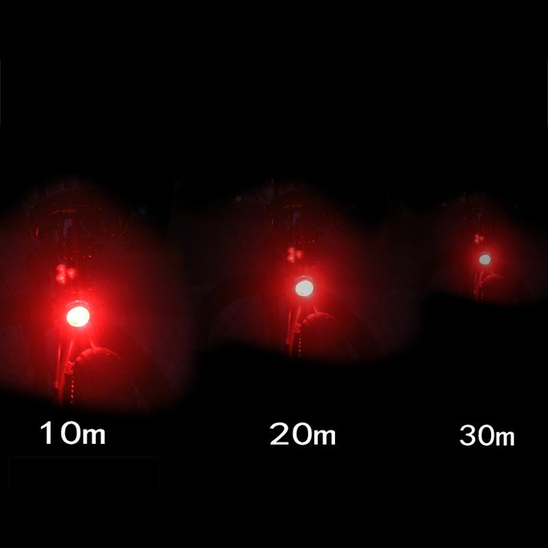 Đèn Led Chống Thấm Nước Sạc Usb Cho Xe Đạp