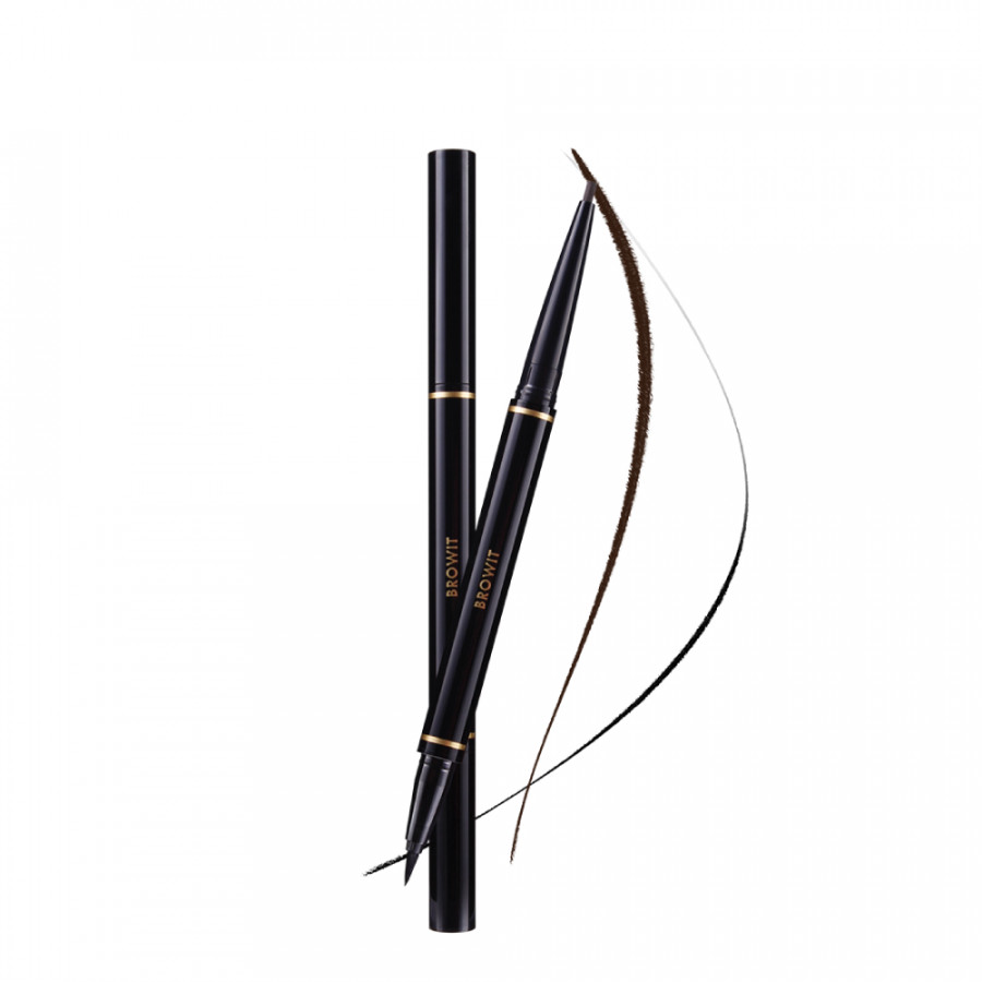 Bút kẻ mắt hai đầu HighTechnique Duo Eyeliner 0.5ml+0.14g