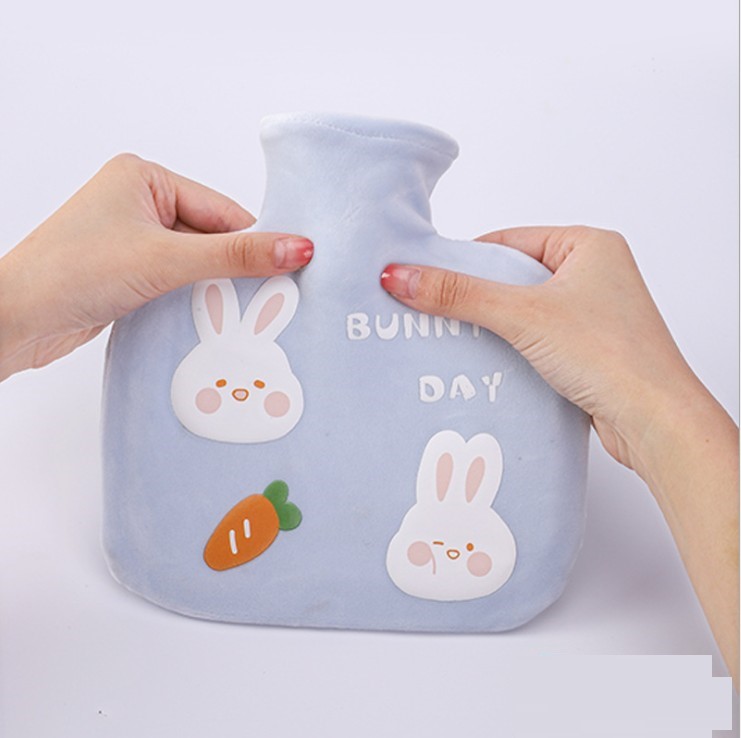 Túi chườm lông mịn 2 lớp Thỏ Bunny - 19.5x19cm