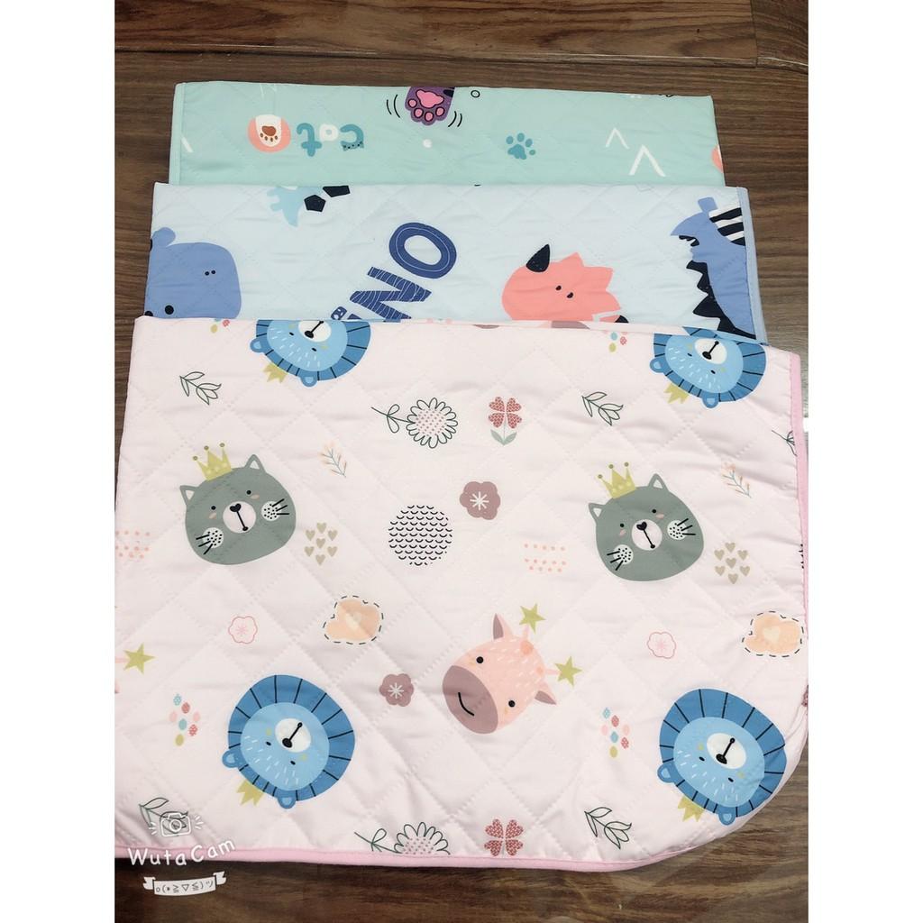 Tấm lót chống thấm trải giường 2 lớp Baby Unmei - 58x72cm