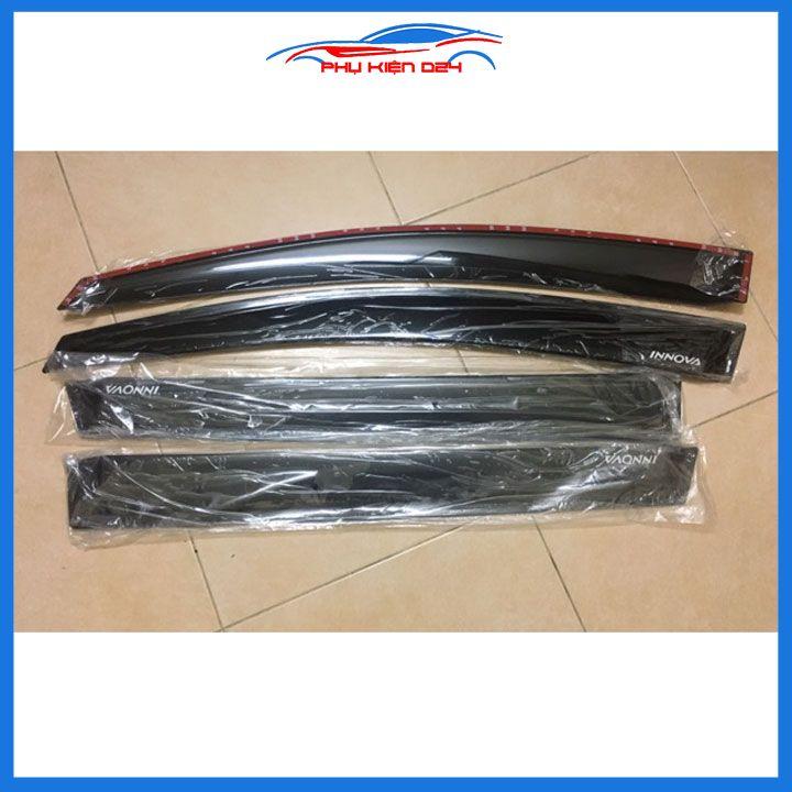 Vè che mưa Innova 2005-2006--2007-2008-2009-2010-2011-2012-2013-2014-2015-2016 vè đen bảo vệ trang trí xe