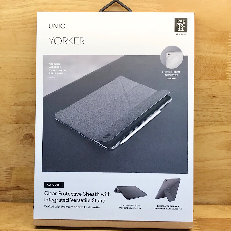 Bao da cho iPad Pro 11 inch hiệu UNIQ Kanvas PC - Hàng nhập khẩu