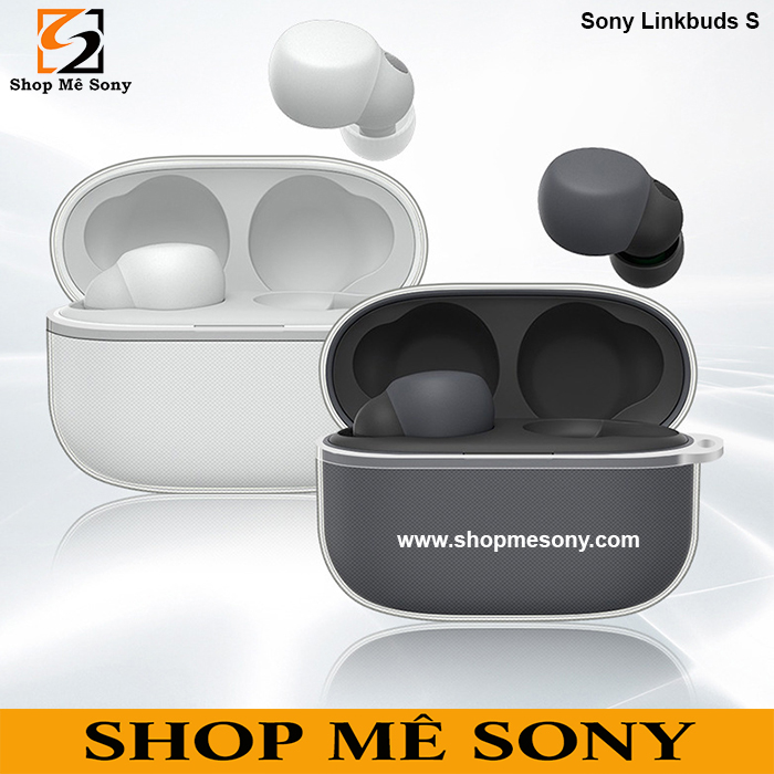 For Sony LinkBuds S - Case ốp trong suốt cao cấp