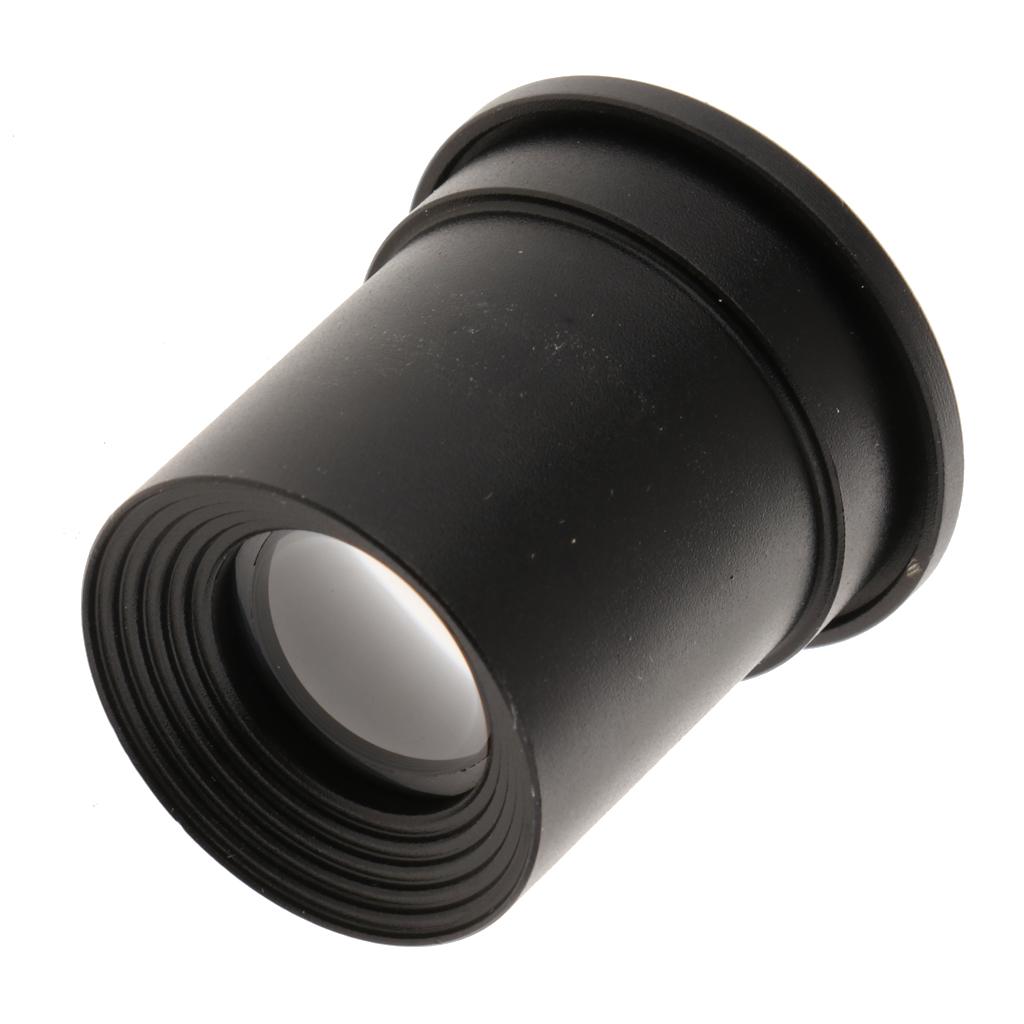 1pc H5X Microscope Eyepiece Lens for Biological Microscope 23.2mm - Black