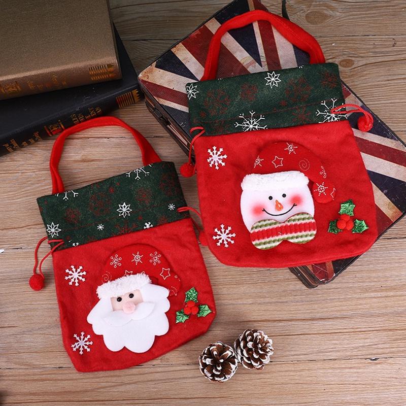 Tmdbyx Túi đựng kẹo giáng sinh