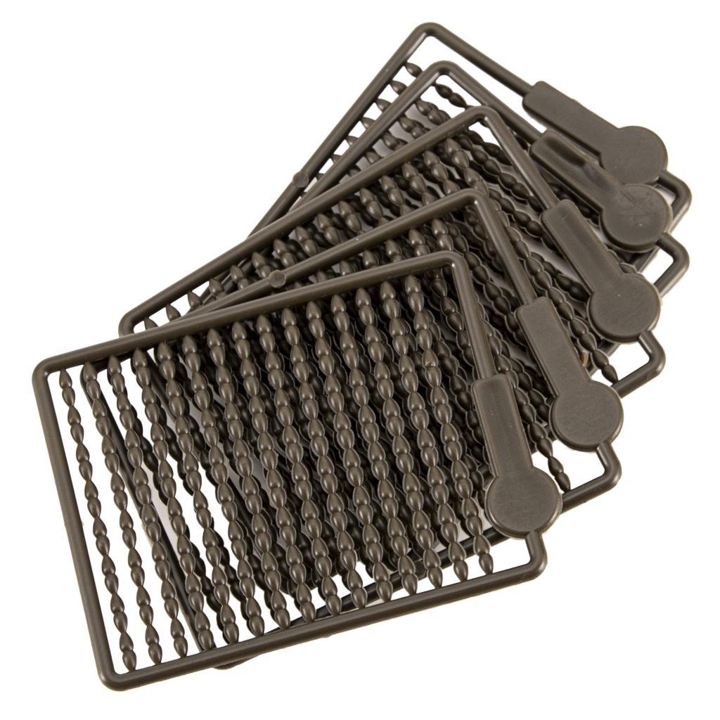 20 Cards 2400Pcs Carp Fishing Hair Rig Boilie  Dumbell Stops Stoppers