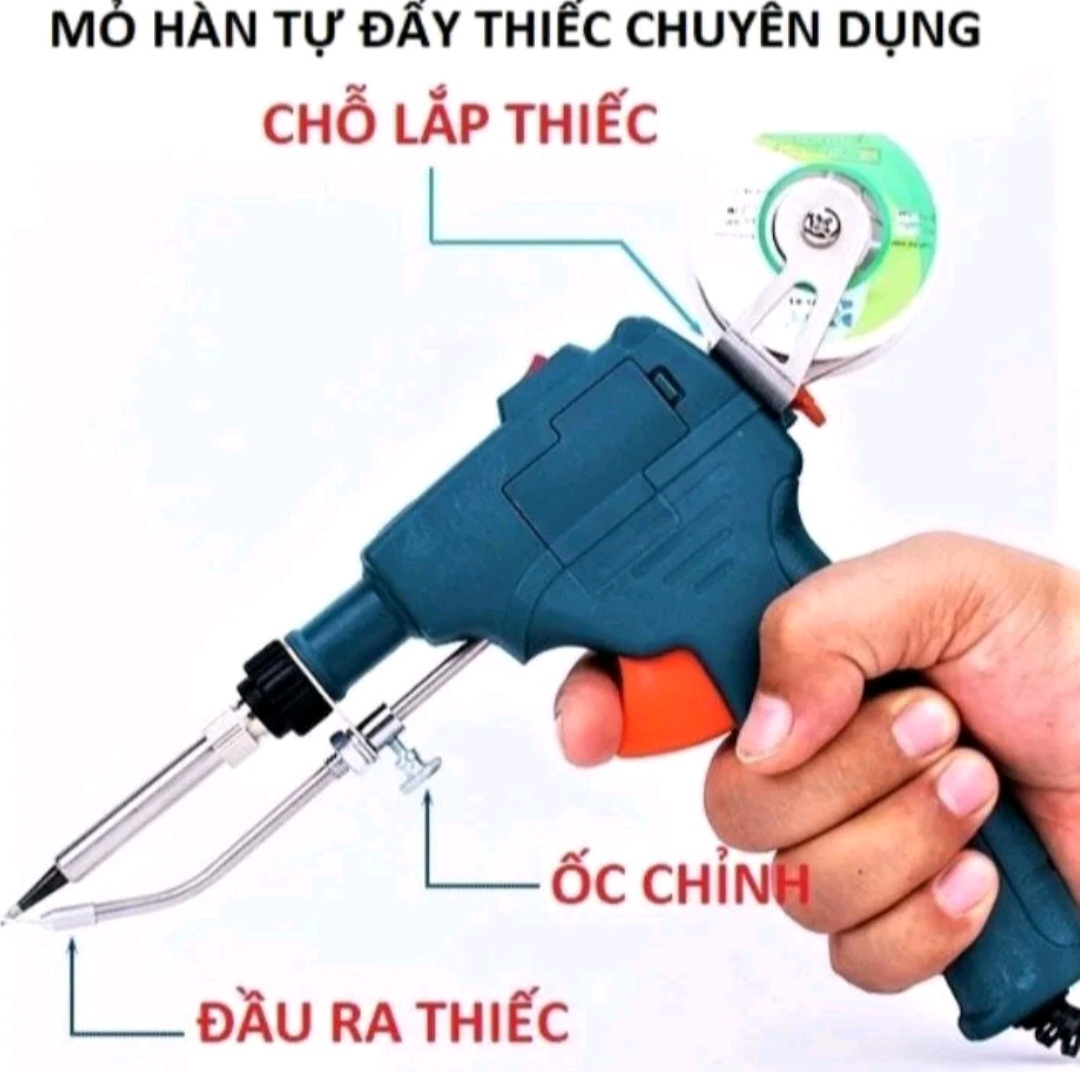 MÁY HÀN TỰ ĐỘNG ĐẨY THIẾC KHI HÀN HÀNG CHUẨN