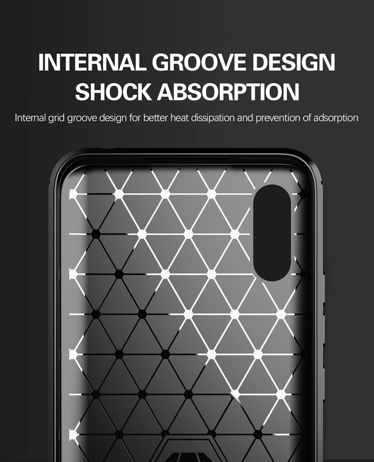 img Ốp lưng chống sốc vân kim loại cho Xiaomi Redmi 9A hiệu Likgus