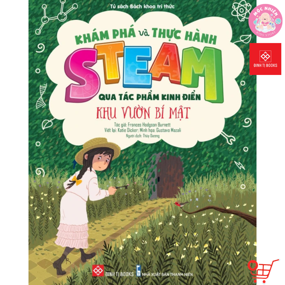 Sách - Khám phá và thực hành STEAM qua tác phẩm kinh điển - Lẻ cuốn 4 chủ đề - Đinh Tị Books