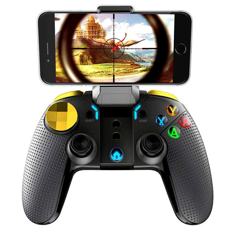 Tay cầm chơi game cho PC, Android, iPhone, iPad Bluetooth không dây Ipega PG-9118( chơi trực tiếp từ Appstore Ios) - Hàng Chính Hãng