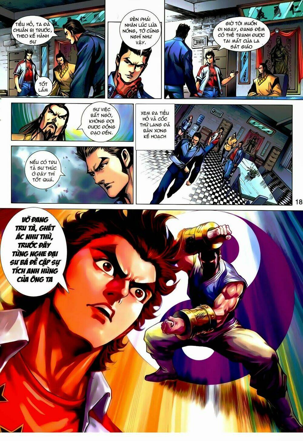 tân tác long hổ môn chapter 638 18