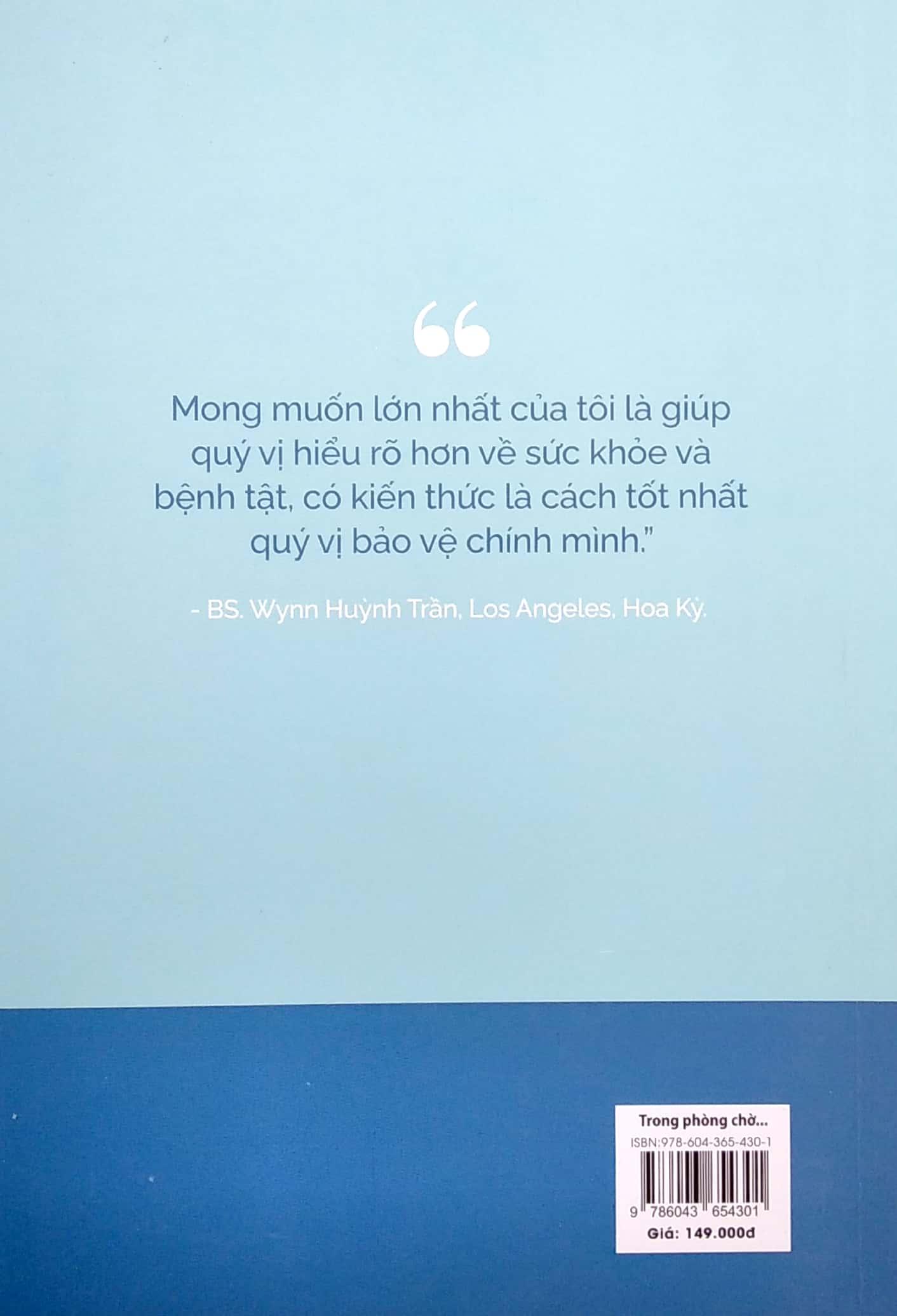 Sách - Trong Phòng Chờ Với Bác Sĩ Wynn (Tái Bản) (Mẫu Bìa Giao Ngẫu Nhiên)
