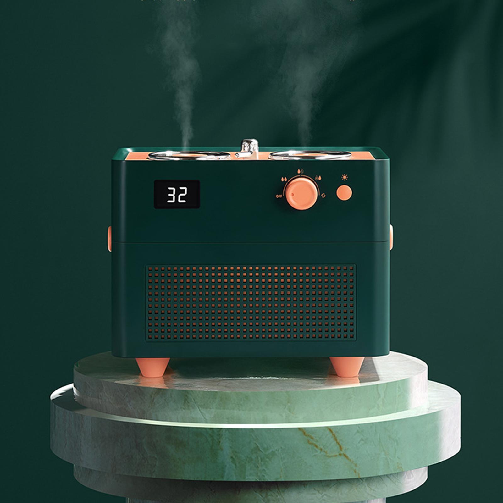 Humidifier Dual Spray Quiet Night Light Rechargeable for Baby Room SPA Yoga