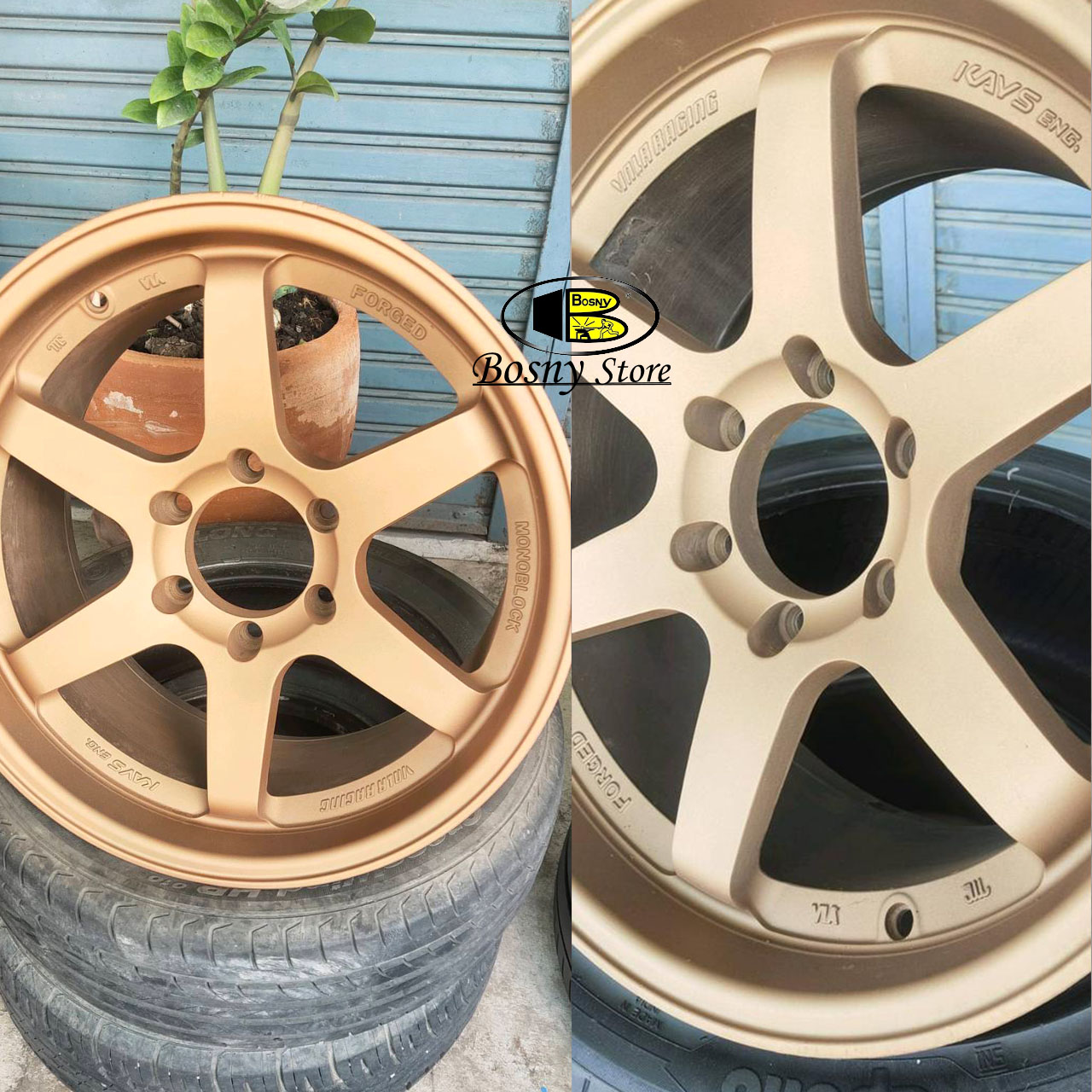 Sơn xịt giả cổ Bosny nhập khẩu Thái Lan – Màu Đồng Cổ