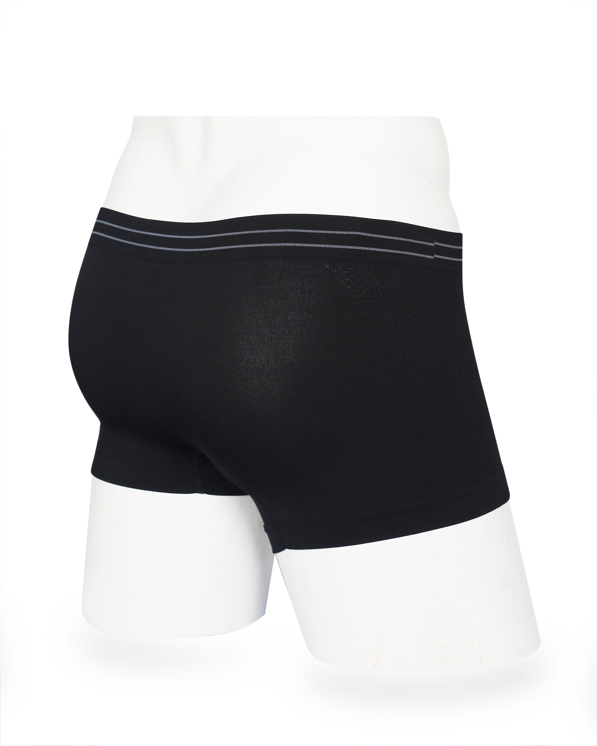 Quần lót BOXER nam Khatoco Q5M108R0-VNMA040-2403-B-ĐEN LIỀN LƯNG