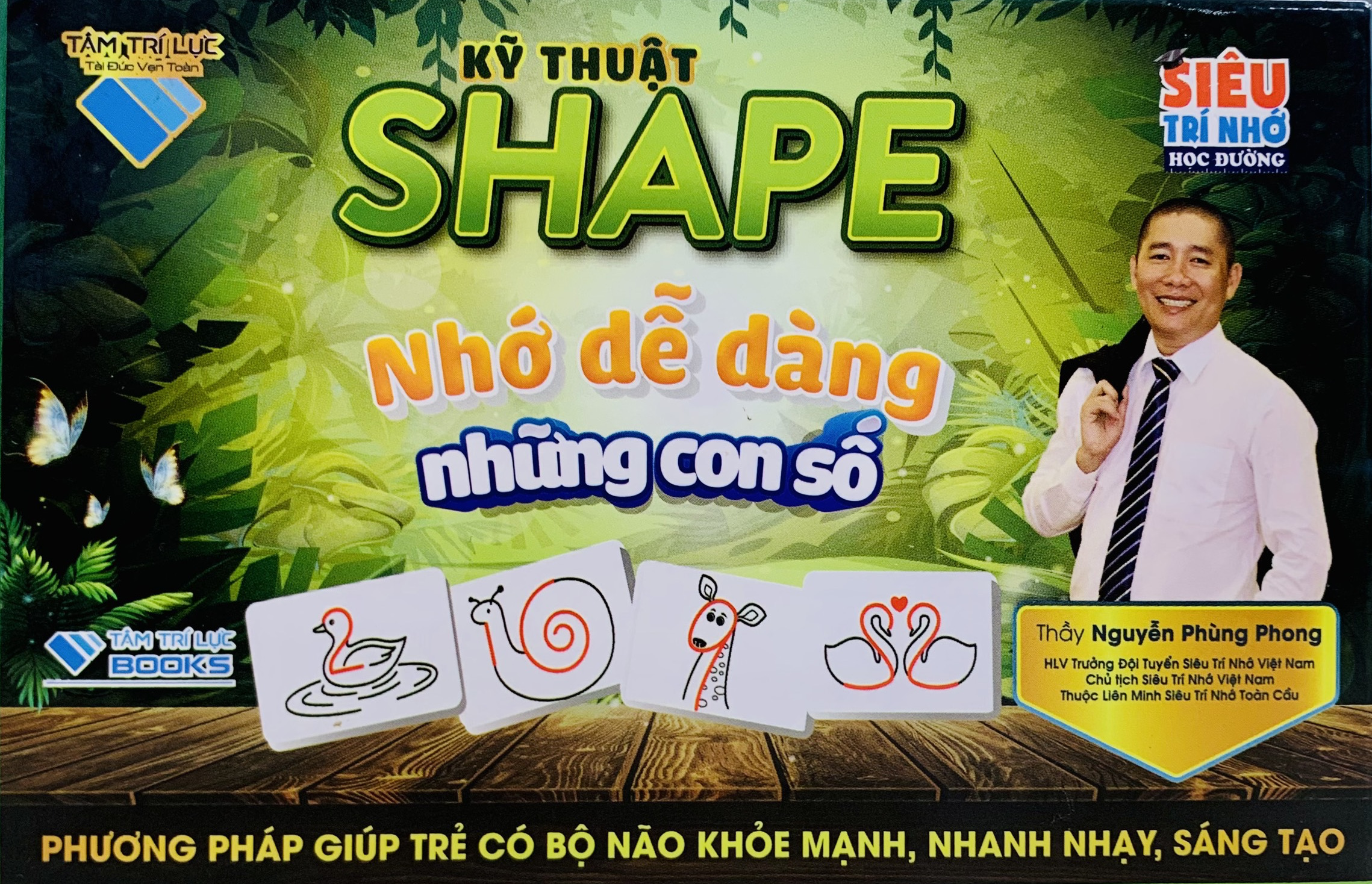 Bộ thẻ học thông minh cho bé FLASHCARD SHAPE - Nhớ dễ dàng những con số
