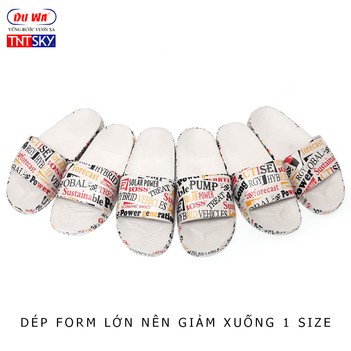 Dép đúc nam, nữ và trẻ em siêu nhẹ DUWA - Hàng chính hãng - TK1042 Quai ngang