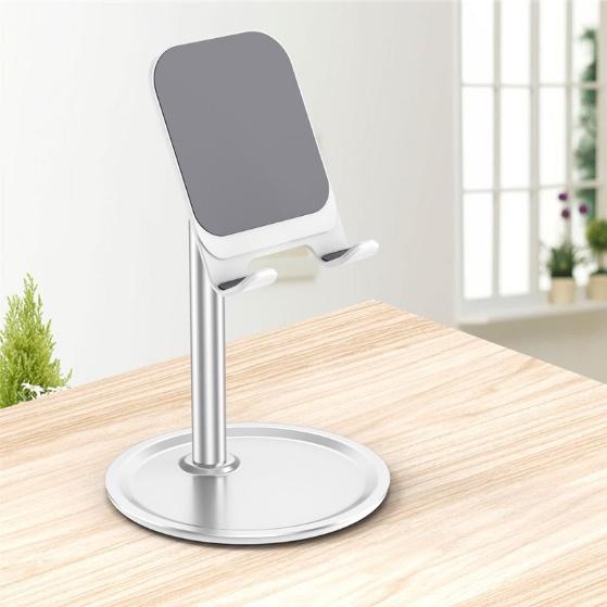 Giá điện thoại K1, đế đỡ điện thoại desktop đế tròn có thể đỡ ipad GD508-GiaDT-K1