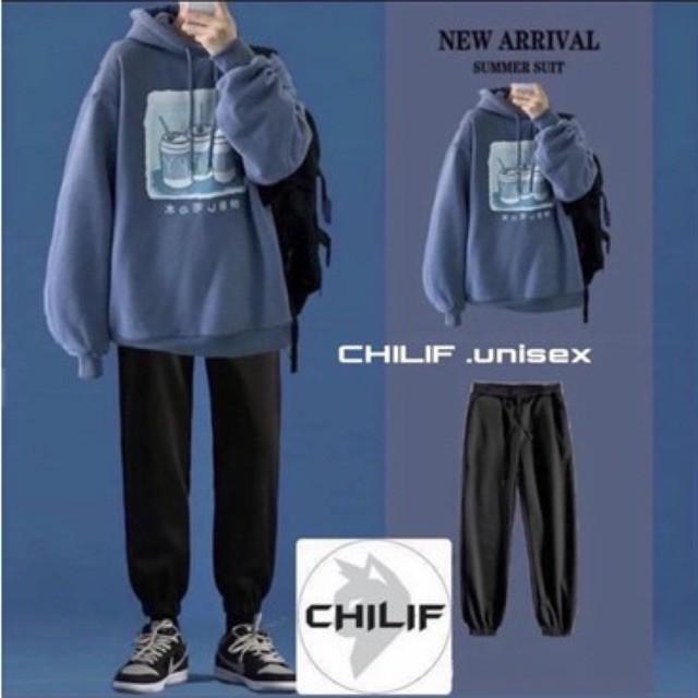 Áo HOODIE nỉ lót bông in hình cực xịn Form rộng Unisex NAM/Nữ cực chất