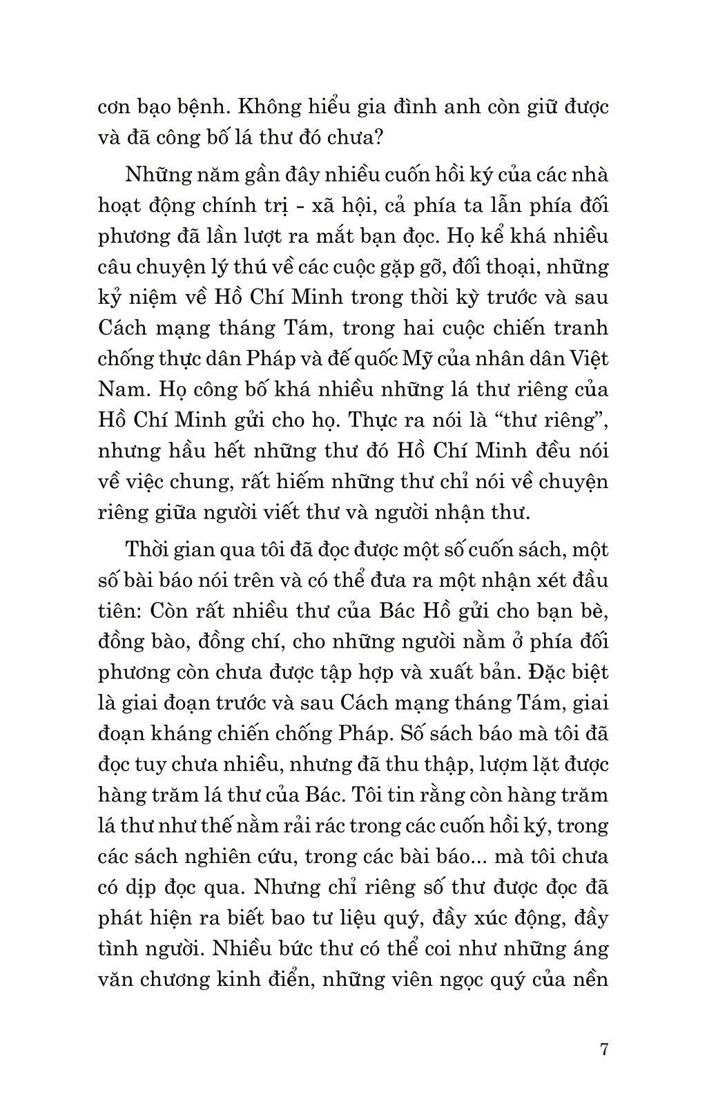 Di Sản Hồ Chí Minh - Thư Riêng Của Bác Hồ