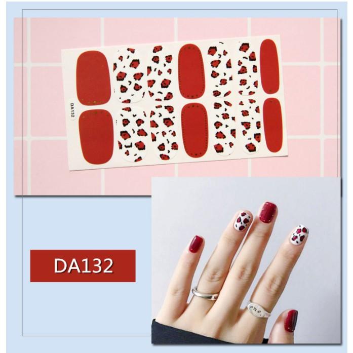 Dán móng tayX 3D Korean Style Fashion nail sticker loại tốt