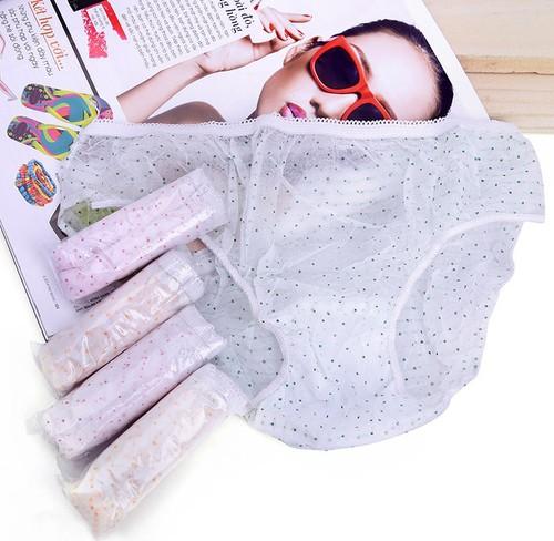 Combo 10 quần lót giấy dùng đi du lịch cho nữ