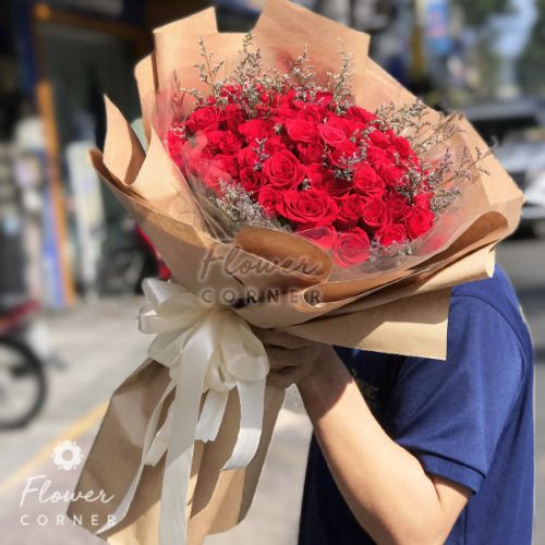 Bó hoa hồng đỏ - Cung Bậc Cảm Xúc