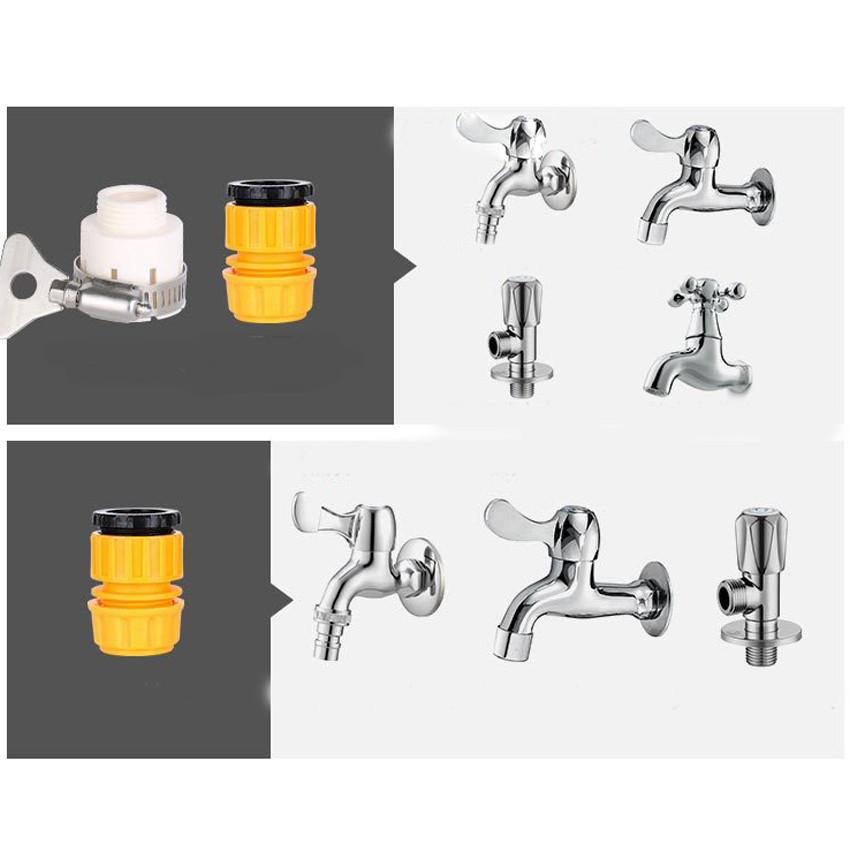 Vòi Xịt Tăng Áp Rửa Xe Ô Tô,Tưới Cây 15m 206810-2 cút nhựa xanh