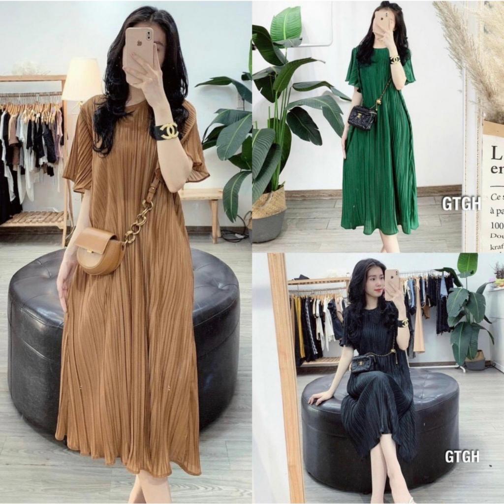 Váy bầu xuông thời trang thiết kế công sở xinh xắn M558 mặc đi chơi đi làm Mom and Baby