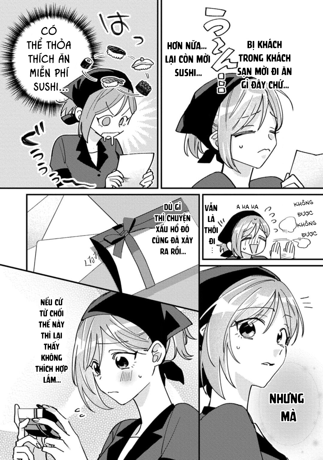 đừng làm phiền! cô hầu gái cherry bị vị khách quen chén sạch sẽ chapter 1.2 3