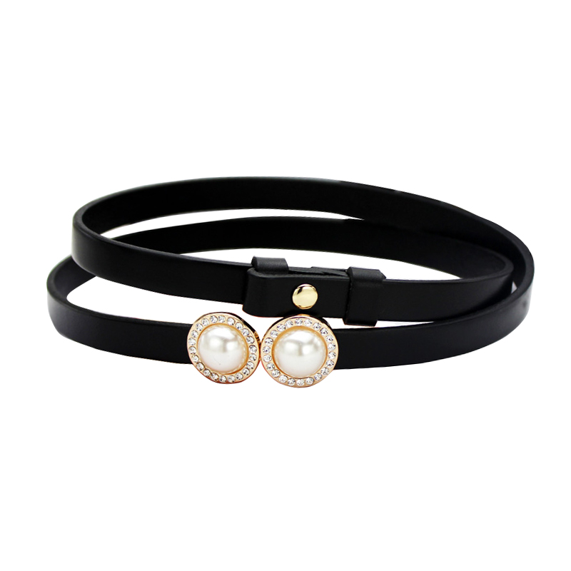 Đai váy thắt lưng nữ Nutushop kiểu dáng thời trang cá tính chất liệu da thật bản nhỏ hàng cao cấp NT288